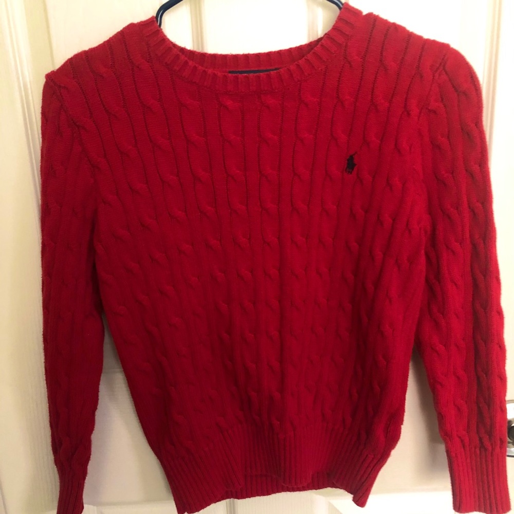 Cable-knit Cotton Sweater